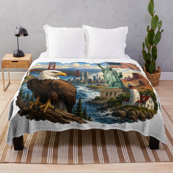 Item preview, American Bald Eagle Travel designed and sold by Snurly.
