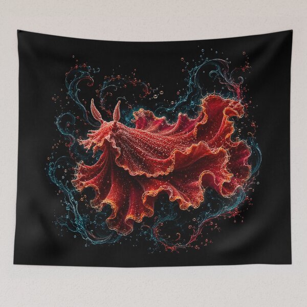 Item preview, Spanish Dancer Nudibranch designed and sold by RimoraArt.