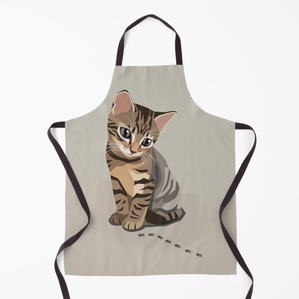 Item preview, Kitten looking at ants designed and sold by NorthNook.