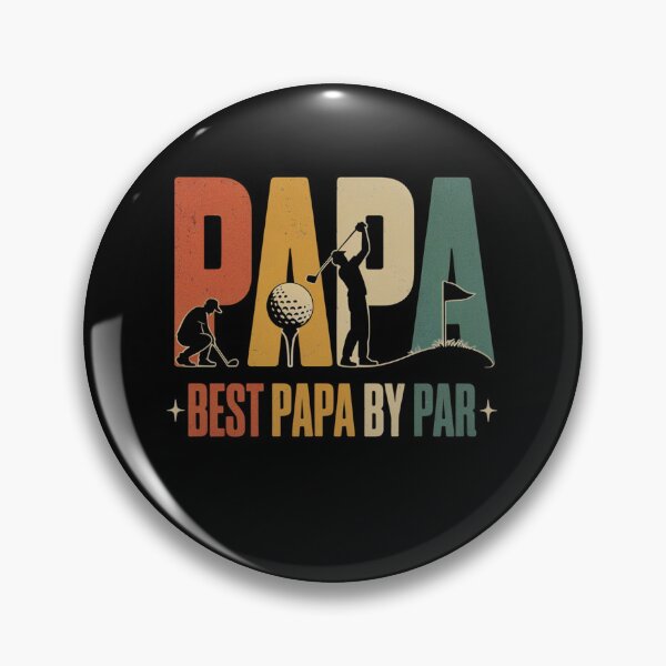 Item preview, Best Papa By Par Vintage Golf Dad designed and sold by MizoX7.