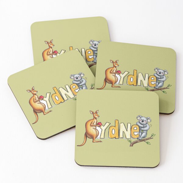 Item preview, Sydney text with kangaroo and koala designed and sold by CreationsNicB.