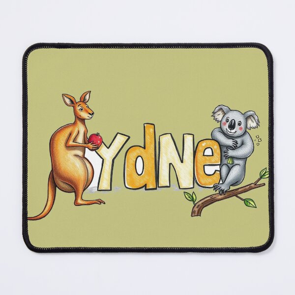 Item preview, Sydney text with kangaroo and koala designed and sold by CreationsNicB.
