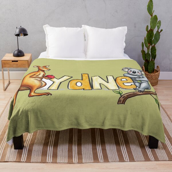Item preview, Sydney text with kangaroo and koala designed and sold by CreationsNicB.