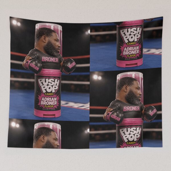 Item preview, ADIAN BRONER Push Pop Candy Meme Art designed and sold by StreetCapsule.