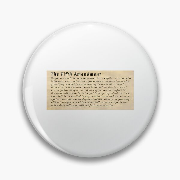 Item preview, The Fifth Amendment designed and sold by lojancugomap.