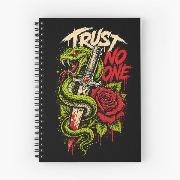 Item preview, Snake trusts no one designed and sold by Imprearte.
