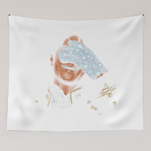 Item preview, Shiny Glove Dance Icon Retro Pop Performer Sparkle Aesthetic designed and sold by Jitesh Sahoo.
