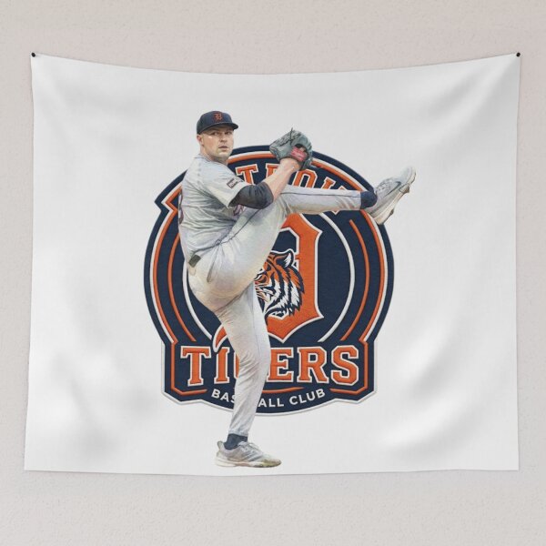 Item preview, Player number 29 Detroit  Baseball Pitcher Action Art designed and sold by Turnersports.