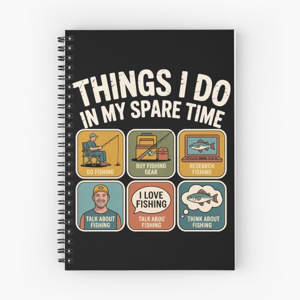 Item preview, Things I Do In My Spare Time Funny Fishing Lover designed and sold by MizoX7.