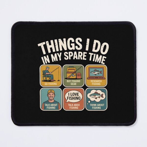 Item preview, Things I Do In My Spare Time Funny Fishing Lover designed and sold by MizoX7.