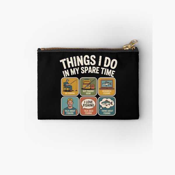Item preview, Things I Do In My Spare Time Funny Fishing Lover designed and sold by MizoX7.