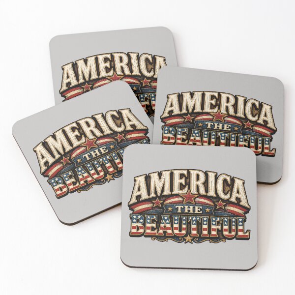 Item preview, America The Beautiful - Independence Day - 4th of July - Patriotism designed and sold by krewyork.