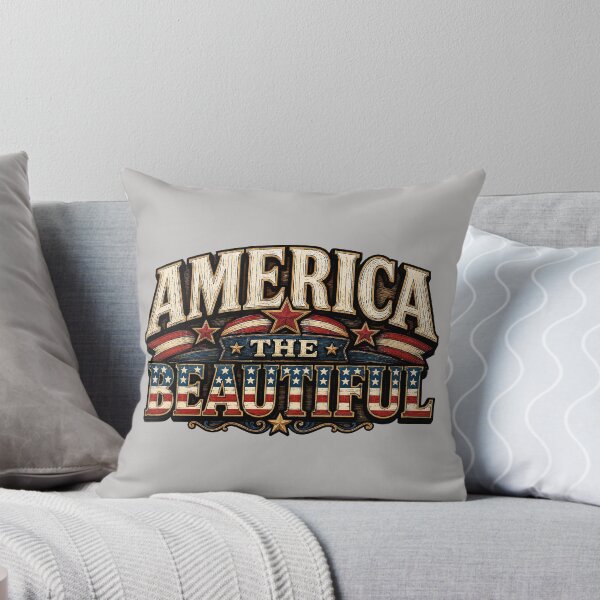 Item preview, America The Beautiful - Independence Day - 4th of July - Patriotism designed and sold by krewyork.