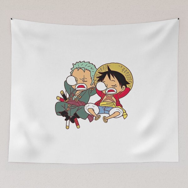 Item preview, Sleeping Chibi Swordsman and Captain Blowing Snot Bubbles designed and sold by DeepBlueMeadow.