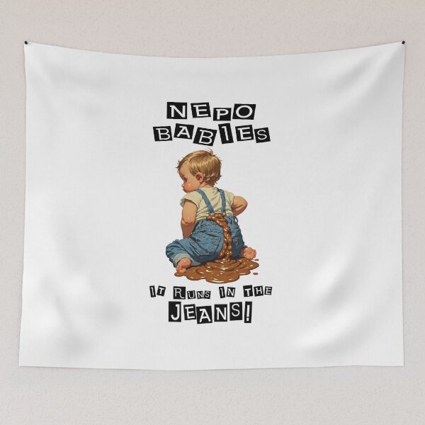 Item preview, Nepo Baby Joke designed and sold by IanBakerToons.