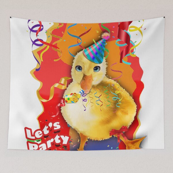 Item preview, Let's Party! (by ACCI) Party Duck designed and sold by VanyssaGraphics.