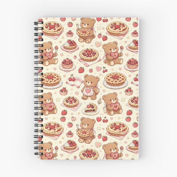 Item preview, Teddy Bear Love Berry Pie Pattern designed and sold by Soft Berry Studio.