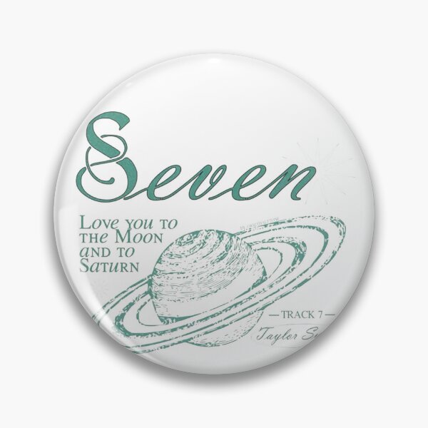 Item preview, Seven Track 7 Vintage Saturn Lyric Poster Art designed and sold by gringoods.
