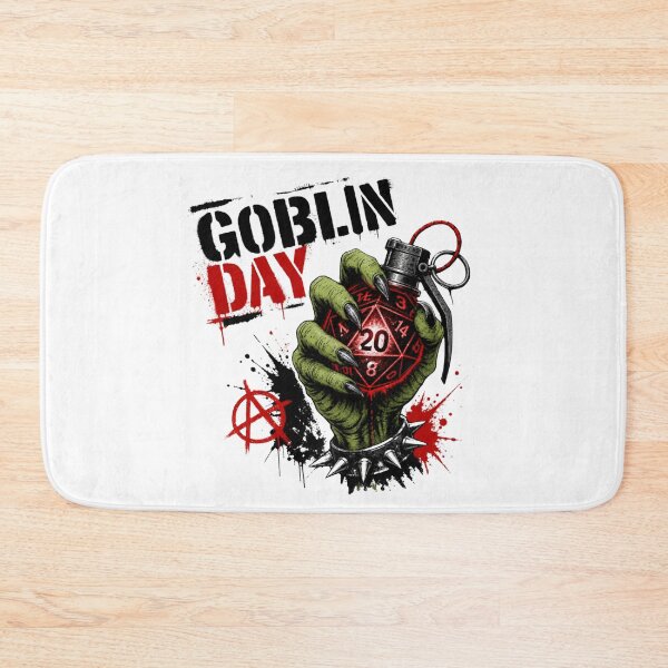 Item preview, Goblin Day - Punk Rock Tabletop RPG Merchandise designed and sold by Dice_Goblin_Studio.