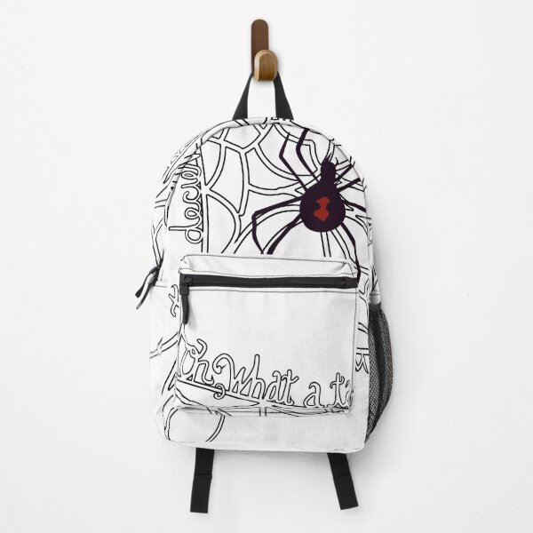 Item preview, Black widow tangled web quote designed and sold by Sketch Stew Studio.