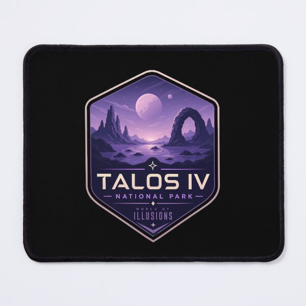 Item preview, Talos World Retro Sci-Fi Park designed and sold by FrontierCosmic.