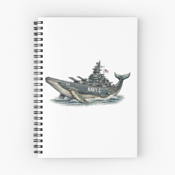 Item preview, Battleship Whale designed and sold by nolachandler.