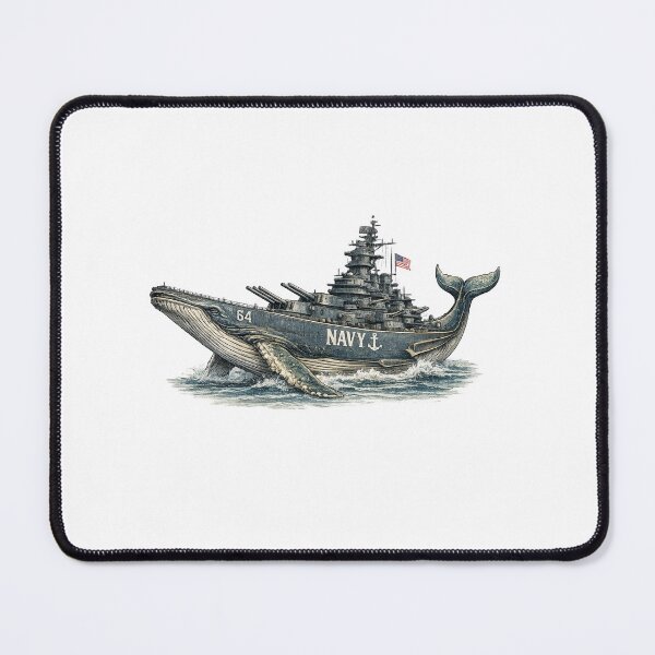 Item preview, Battleship Whale designed and sold by nolachandler.