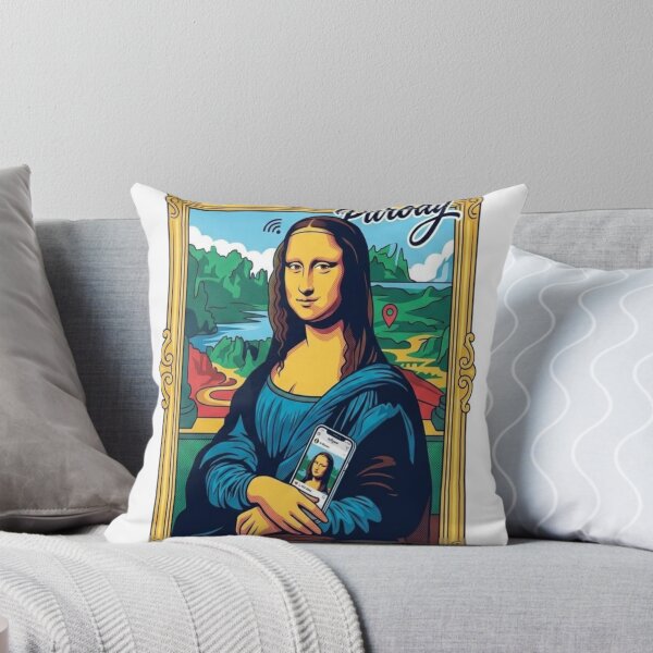 Item preview, Mona Lisa Selfie Art History Parody - Modern Times Tech Humor designed and sold by devilfronty.