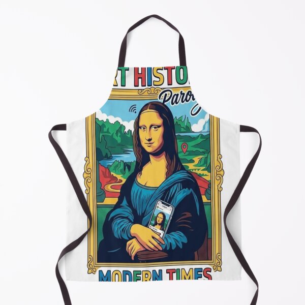 Item preview, Mona Lisa Selfie Art History Parody - Modern Times Tech Humor designed and sold by devilfronty.