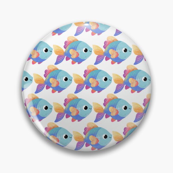 Item preview, Colorful Fish Seamless Pattern designed and sold by BigDigital.