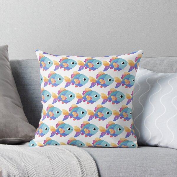 Item preview, Colorful Fish Seamless Pattern designed and sold by BigDigital.