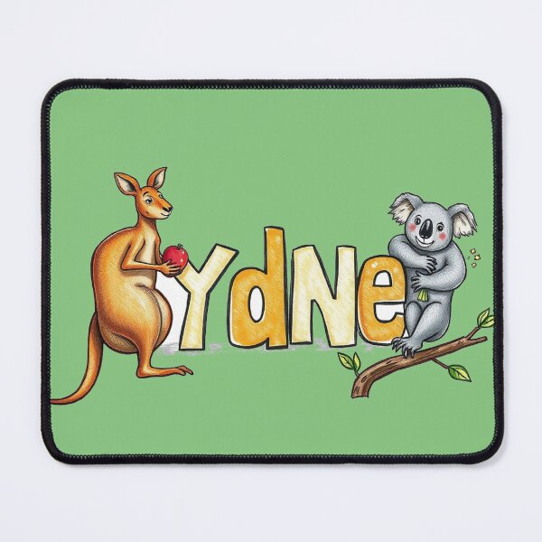 Item preview, Sydney text with kangaroo and koala designed and sold by CreationsNicB.