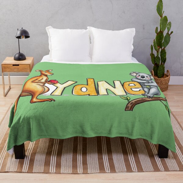 Item preview, Sydney text with kangaroo and koala designed and sold by CreationsNicB.