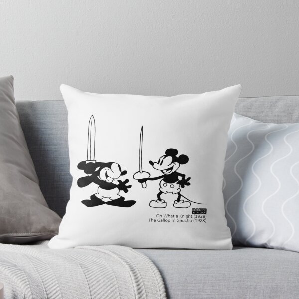 Item preview, Oswald and Mickey - Companions at Arms (Oh What a Knight, 1928; The Gallopin' Gaucho, 1928) designed and sold by eetoons1927.
