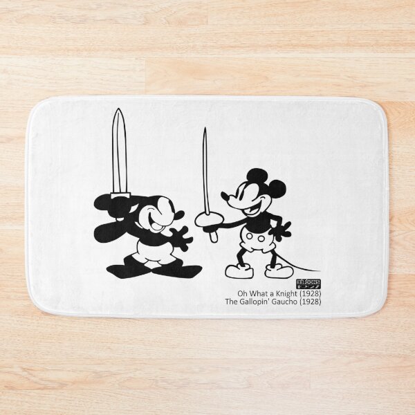 Item preview, Oswald and Mickey - Companions at Arms (Oh What a Knight, 1928; The Gallopin' Gaucho, 1928) designed and sold by eetoons1927.