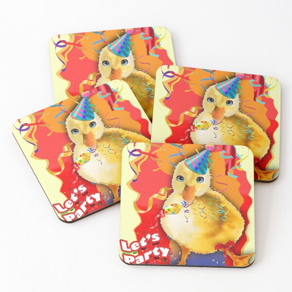 Item preview, Let's Party! (by ACCI) Party Duck designed and sold by VanyssaGraphics.