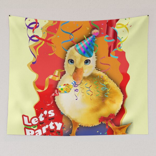 Item preview, Let's Party! (by ACCI) Party Duck designed and sold by VanyssaGraphics.
