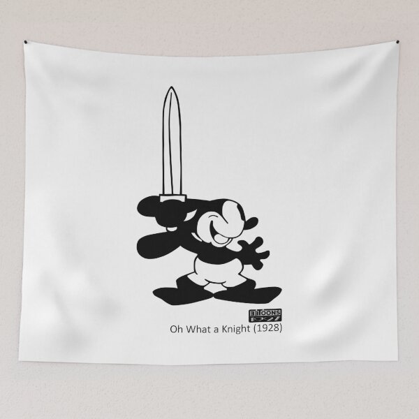 Item preview, Oswald - Brandishing the Sword (Oh What a Knight, 1928) designed and sold by eetoons1927.