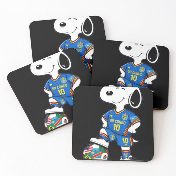 Item preview, Worldcup 2026 Dr Congo Team Funny Snoopy Soccer Pl designed and sold by Sharma-Jay-Art.
