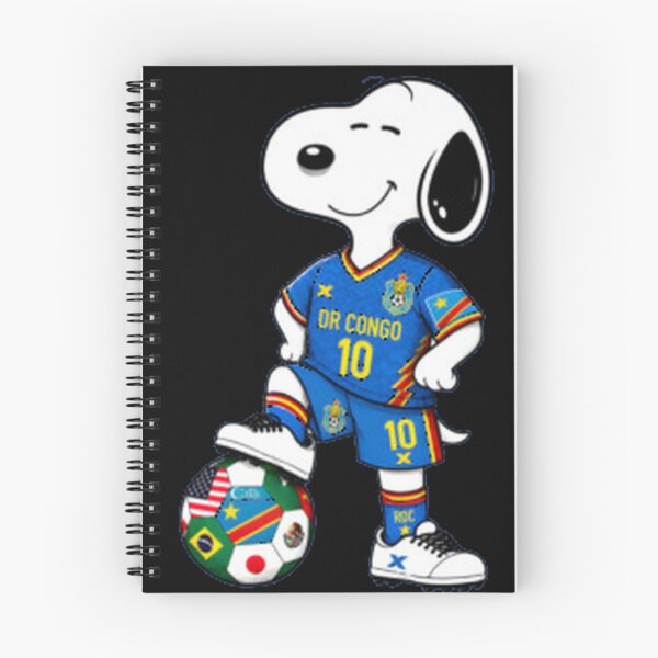 Item preview, Worldcup 2026 Dr Congo Team Funny Snoopy Soccer Pl designed and sold by Sharma-Jay-Art.