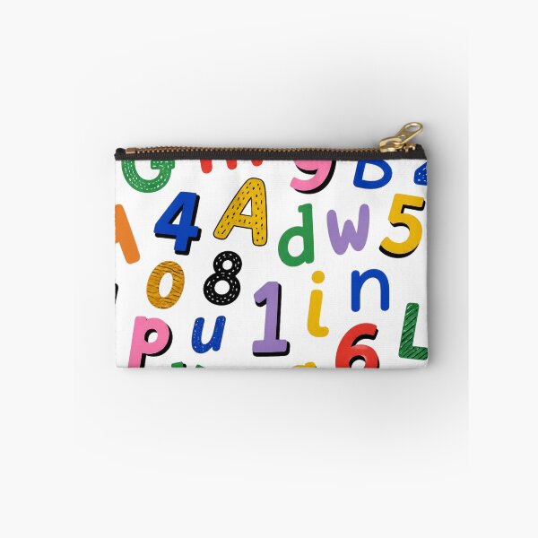 Item preview, Colorful Alphabet & Numbers – Fun Educational Design designed and sold by IMuDesigner.