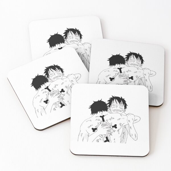 Item preview, Emotional Farewell Embrace of Two Shonen Brothers Lineart designed and sold by DeepBlueMeadow.