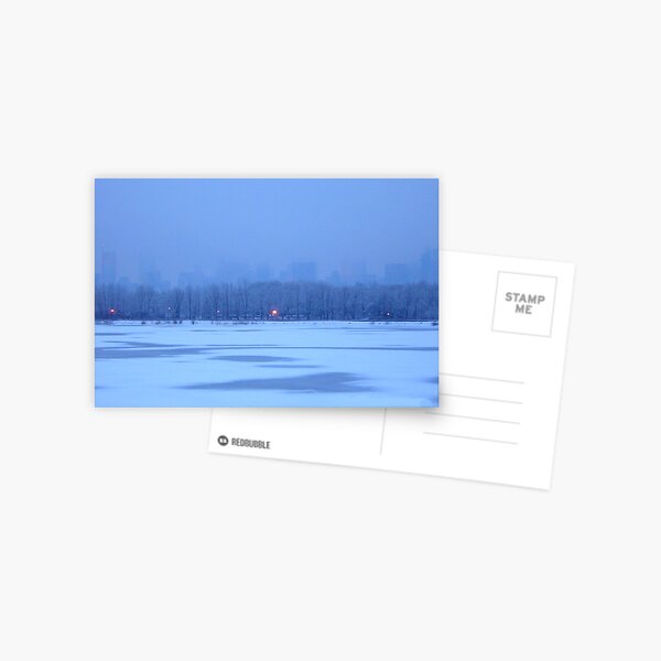 BLUE WINTER Postcard