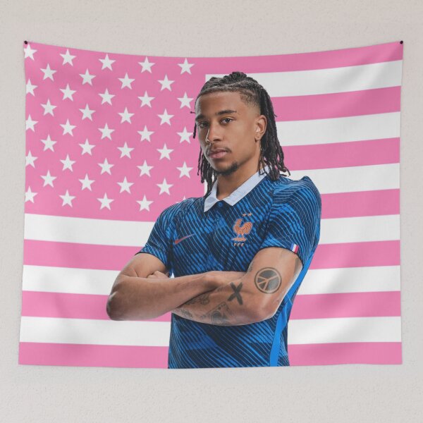 Item preview, Olise Pink American Flag designed and sold by thecollegetalk.