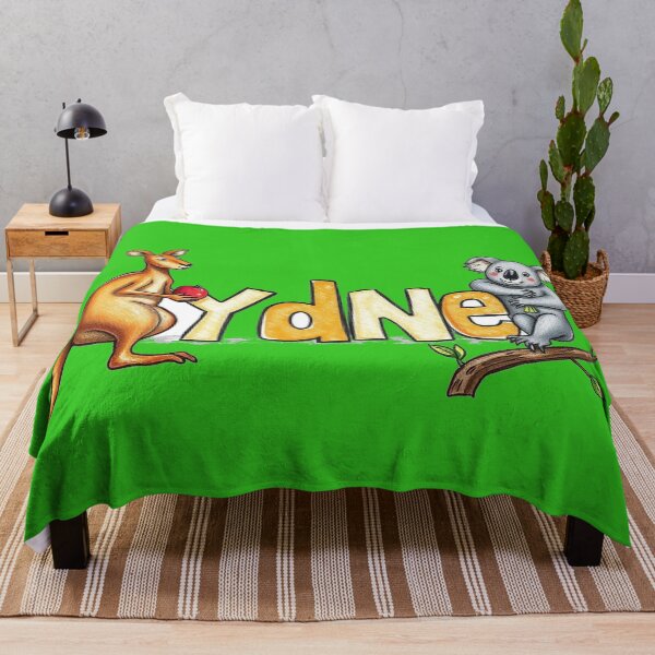 Item preview, Sydney text with kangaroo and koala designed and sold by CreationsNicB.