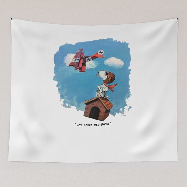 Item preview, snoopy against red baron designed and sold by waderpaker.