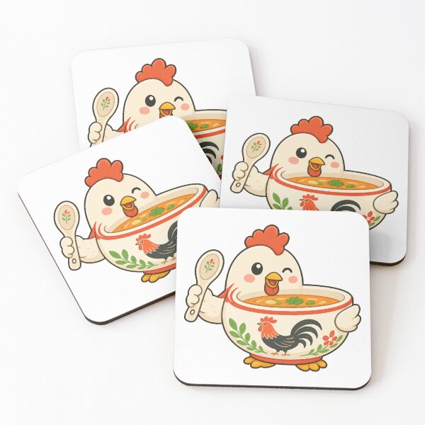 Item preview, Cute Thai Rooster Bowl designed and sold by Doodle Planet.