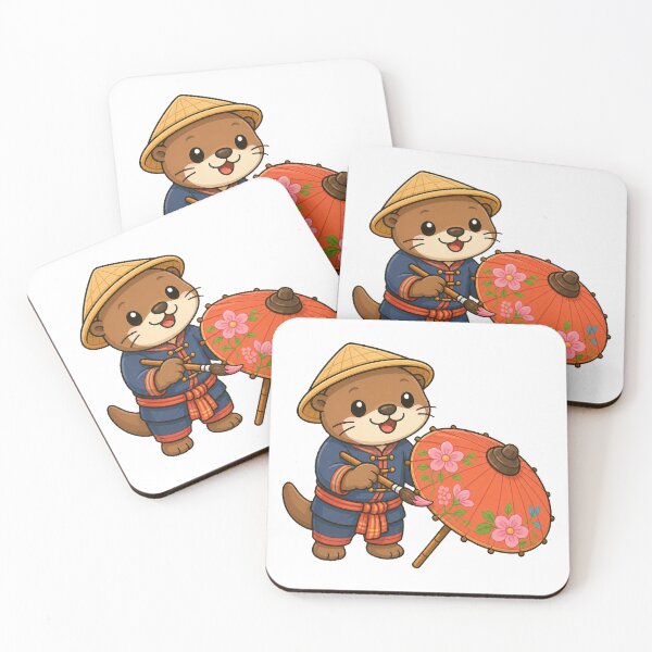 Item preview, Northern Thai Paper Parasol Painter designed and sold by Doodle Planet.