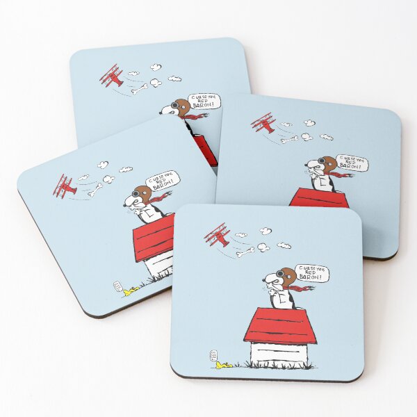 Item preview, snoopy - curse you red baron! designed and sold by waderpaker.
