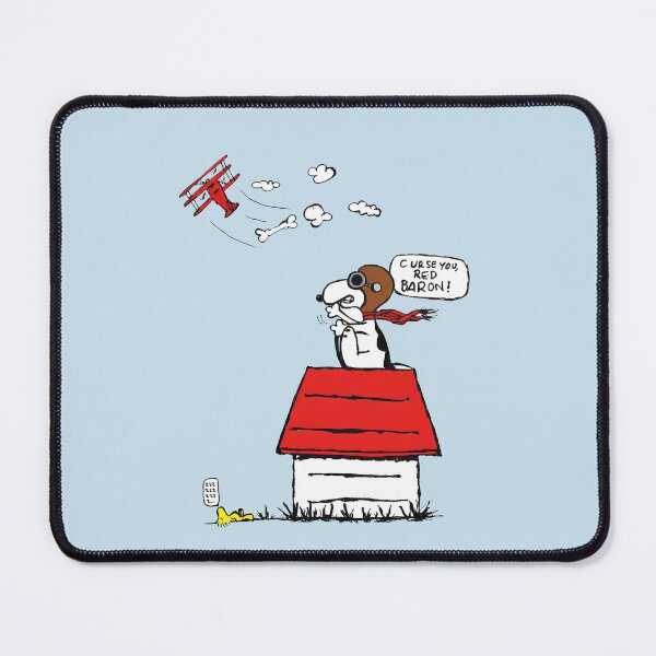 Item preview, snoopy - curse you red baron! designed and sold by waderpaker.